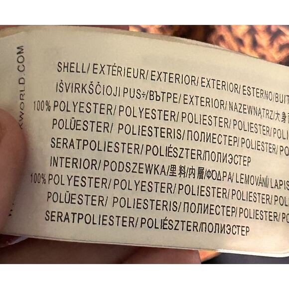 MINKPINK Bedouin Beauty Smocked Collar Flounce Hem Orange & Black Midi Dress M - Picture 8 of 8